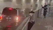 İstanbul'da Sağanak Yağış: Pendik'te Alt Geçitte Su Baskını Meydana Geldi