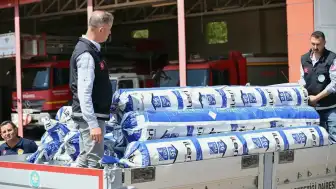 Manisa'da Afetzede Üreticilere Sera Naylonu Desteği Sağlandı