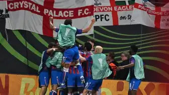 UEFA Konferans Ligi'nde Şampiyon Crystal Palace Oldu