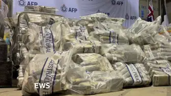 Avustralya Polisi Londra'da Yer Altı Sığınağında Tarihi Kokain Operasyonu Gerçekleştirdi