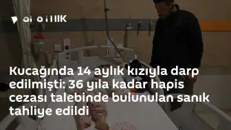 Kucağında 14 Aylık Kızıyla Darp Edilen Kadın Davasında Sanık Tahliye Edildi