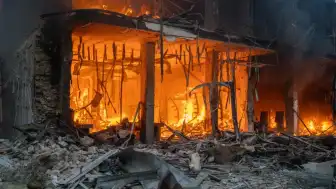 Kiev Belediye Başkanı Kliçko: Rusya'nın Hava Saldırısında 20'den Fazla Kişi Yaralandı