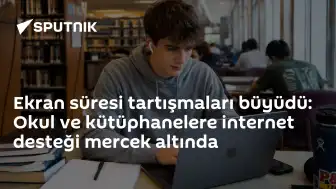 ABD'de Okul ve Kütüphanelere İnternet Desteği Tartışılıyor: Ekran Süresi Endişeleri Artıyor