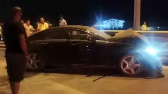 Antalya'da Alkollü Sürücü Kazaya Neden Oldu, Kavşak Trafiğe Kapandı