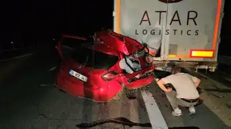 Edirne-Havsa Otoyolunda Trafik Kazası: 1 Kişi Hayatını Kaybetti