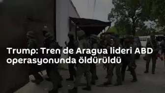 Venezuela'da ABD Operasyonu: Tren de Aragua Lideri Öldürüldü