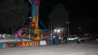 Amasya'da Lunaparkta Eğlence Aracı Çarpan İşçi Hayatını Kaybetti