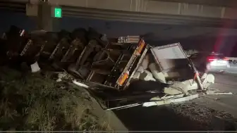 Düzce'de Otoyolda TIR Kazası: 6 Yaralı