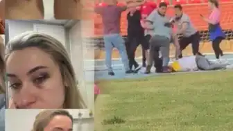 Öğretmen E.U.'ya Şiddet Uygulayan Eski Eşi Stadyumda Darbedildi