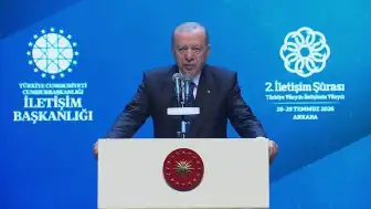 Cumhurbaşkanı Erdoğan İletişim Şurası'nda Konuştu: "Depremi kullananlar hesap veriyor"