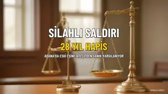 Adana'daki Silahlı Saldırıya İlişkin İddianame Kabul Edildi: Sanık A.K. İçin 28 Yıla Kadar Hapis İstemi