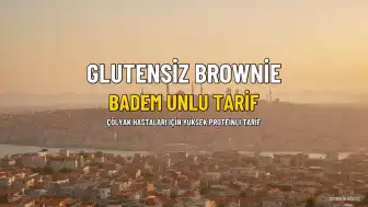 Çölyak Hastaları İçin Badem Unlu ve Yüksek Proteinli Brownie Tarifi