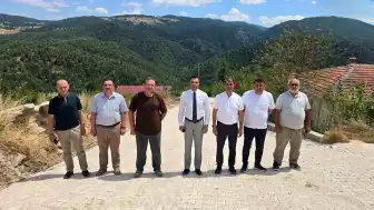 Söğüt Kaymakamı Murat Yayabaşı Köylerdeki Yol Çalışmalarını İnceledi