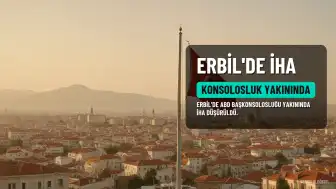 Erbil'de ABD Başkonsolosluğu Yakınlarında İHA Tespit Edildi