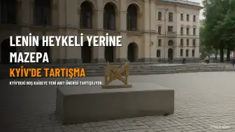 Kyiv'de Lenin Heykeli Yerine Kazak Lideri Mazepa Heykeli Tartışması