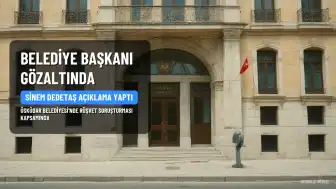 Üsküdar Belediye Başkanı Sinem Dedetaş'tan Açıklama: 'Olmayı Hak Ettiğim Yer Nezarethane Değildi'