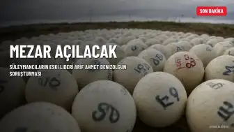 Arif Ahmet Denizolgun'un Mezarı Açılacak