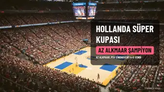 AZ Alkmaar, Hollanda Süper Kupası'nda Şampiyon Oldu