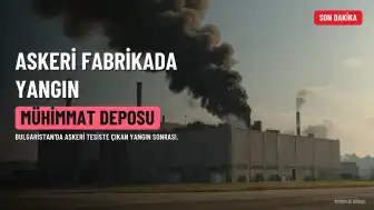Bulgaristan'da Askeri Fabrikada Yangın: Can Kaybı Yok, Bölge Tahliye Edildi