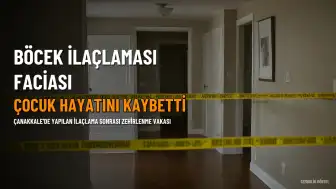 Çanakkale'de Böcek İlaçlaması Sonucu 9 Yaşındaki Yusuf Hayatını Kaybetti, Annesi Yoğun Bakımda