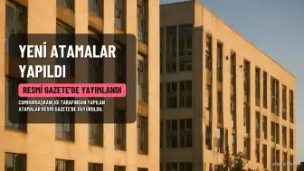 Cumhurbaşkanı Erdoğan'ın Atamaları Resmi Gazete'de Yayımlandı