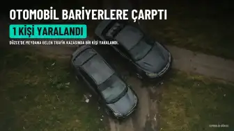 Düzce'de Trafik Kazası: 1 Yaralı
