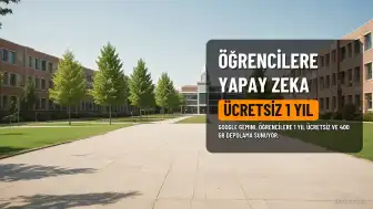 Google Gemini, Öğrencilere 1 Yıl Ücretsiz Sunuluyor: 400 GB Depolama Avantajı