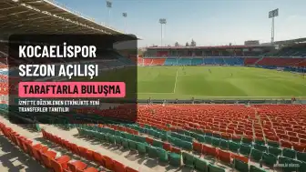 Kocaelispor Sezon Açılışında Taraftarıyla Buluştu: Metehan Altunbaş Transferi Duyuruldu