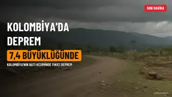 Kolombiya'da 7,4 Büyüklüğünde Deprem: En Az 26 Kişi Hayatını Kaybetti