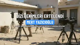 Mert Yazıcıoğlu'nun Yeni Dizisi "Aras"ın Çekimleri Ertelendi