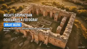 Necati Şaşmaz, Oğullarıyla Ahlat'ta Çekilen Fotoğraflarını Paylaştı