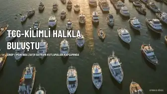 Sinop'ta 30 Ağustos Zafer Bayramı Kapsamında TCG-KİLİMLİ Gemisi Halkın Ziyaretine Açıldı