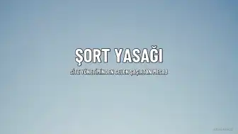 Site Yönetiminden Şaşırtan Mesaj: Erkeklere Şort Yasağı Getirildi