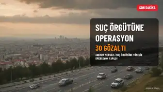 Son Dakika: 'A.K. Suç Örgütü'ne Operasyon: 30 Şüpheli Gözaltına Alındı, MASAK Raporu Detayları Ortaya Çıktı