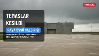 Suriye: Hava Üssü Saldırısı Sonrası İsrail ile Temas Kesildi