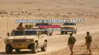 Suriye Ordusu Irak Sınırında Seferberlik İlan Etti