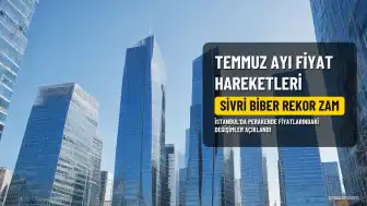 Temmuz Ayında İstanbul'da Fiyat Artışları: Sivri Biber Rekor Kırdı, Kiraz Fiyatı Düştü