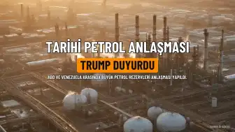 Trump: Venezuela ile Tarihi Petrol Anlaşması İmzaladık