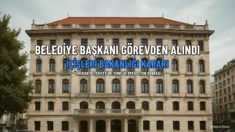 Üsküdar Belediye Başkanı S.D. Görevden Uzaklaştırıldı