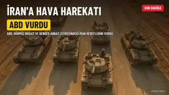 ABD, İran'ın Stratejik Hedeflerine Hava Harekatı Düzenledi