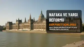 Adalet Bakanı Akın Gürlek'ten Süresiz Nafaka ve Yargı Reformu Açıklamaları
