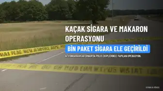 Afyonkarahisar'da Kaçak Sigara ve Makaron Operasyonu: 1 Gözaltı