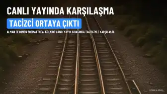 Fenomen ZoeMatthea'nın Peşini Bırakan Tacizci Canlı Yayında Ortaya Çıktı