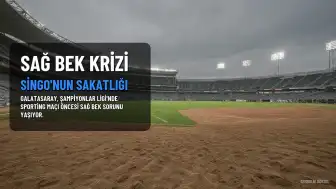 Galatasaray'da Sağ Bek Krizi: Singo Sakatlandı, Tek Alternatif Sallai