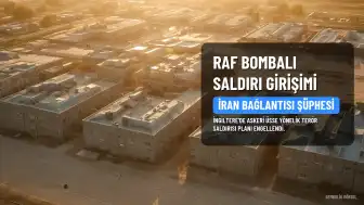 İran bağlantılı RAF bombalı saldırı girişimi ve vergi artışı görüşmeleri manşetlerde