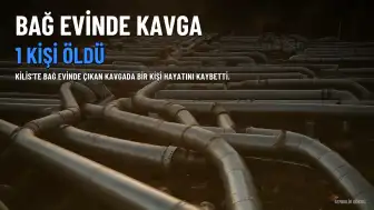 Kilis'te Bağ Evinde Silahlı Kavga: 1 Kişi Hayatını Kaybetti