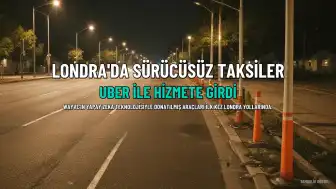 Londra'da ilk sürücüsüz taksiler hizmete girdi