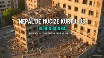 Nepal'de Sel Sonrası 10 Gün Sonra İki Mucize Kurtuluş