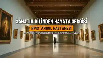 NPİSTANBUL Hastanesi'nden 'Sanatın Dilinden Hayata' Sergisi Açılıyor