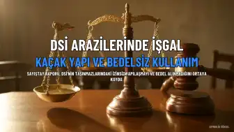 Sayıştay Raporu: DSİ Taşınmazlarında İşgal ve Kaçak Yapılaşma Tespit Edildi